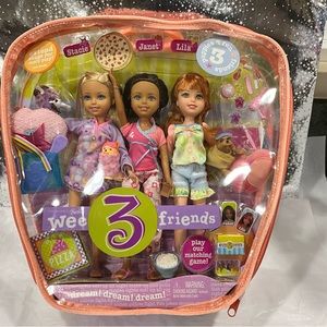 Barbie Wee 3 Friends Dream Dream Dream NWT